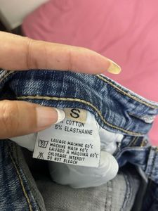 Classic Vintage Blue Denim Jeans