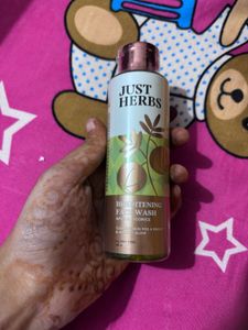 Just Herbs Brightening Face Wash