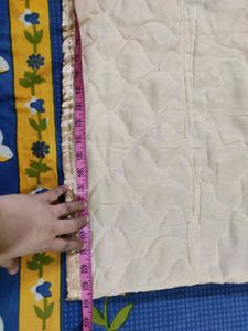 New Floral &amp; Silky AC Fleece Dohar