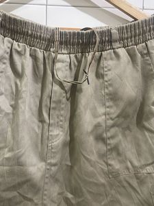 Men's Beige Cargo Shorts