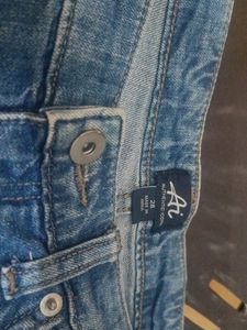 Distressed Denim Shorts