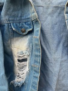Distressed Denim Jacket