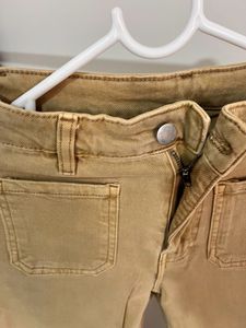 Tan Cargo Style Pants