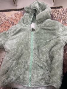 Cozy Fuzzy Hooded Jacket