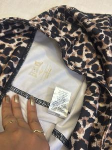 Leopard Print Leggings gym wear