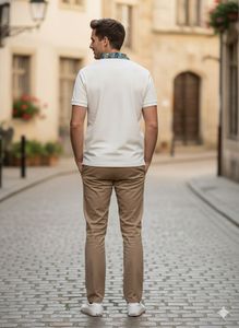 Stylish Polo Shirt with Unique Design