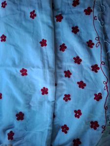 Embroidered saree