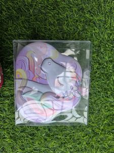 Unicorn piggy bank with lock and key