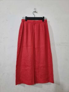 Red Midi Skirt