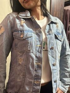 Embroidered Denim Jacket