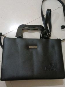 Classic Black Handbag