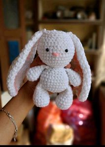 Handmade Crochet Bunny Toy