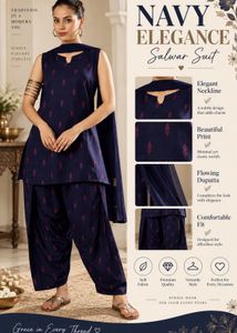 Women's Printed Rayon Kurta Set with Farshi Salwar
