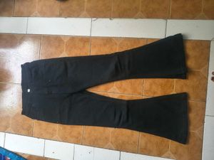 Classic Black Flared Jeans