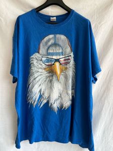 BLUE TEE Fruit Of The Loom