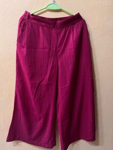Maroon Embroidered coord set