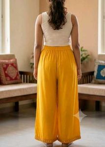 Yellow Palazzo Pants