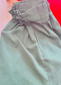Green Plazzo Pant