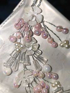 Elegant Beaded Hair Accessory
