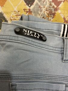 Striped Side Jeans
