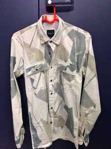 Men's Abstract Print Casual Shirt