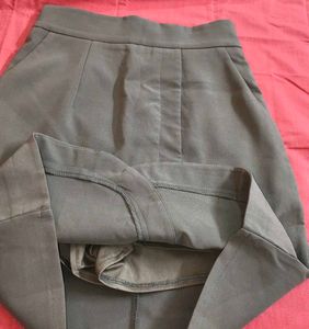 Stylish Grey Pencil Skirt