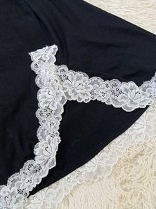 Black Laced Nightdress