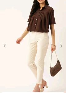 Brown Casual Shirt 🤎🛍️