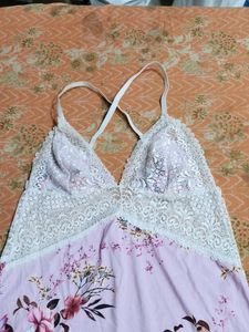 Floral Lace Nightgown