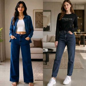 Women 2  Denim Jeans & T-Shirt Combo