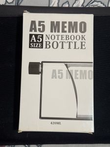 A5 Memo Notebook Bottle