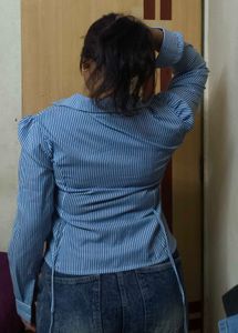 Strips Tie Shirt