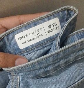 Max Wide Leg Denim Jeans