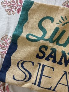 Sun Sand Sea Decorative Pillow Cover