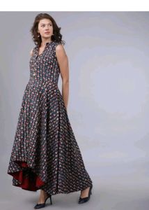 Printed cotton Maxi Dress