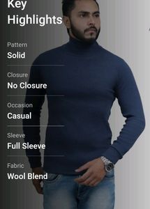 Hai MOod L size High neck bfor mens comfertable