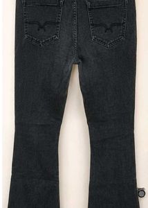 Classic Flared Black Jeans