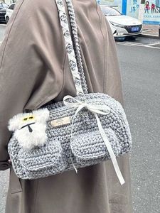 Crochet Duffle Bag🍭