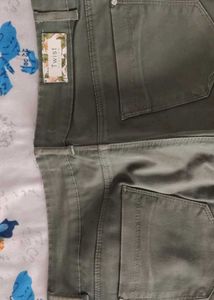 Olive Green Cargo Pants