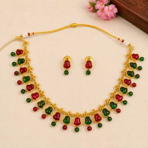 Gold Plated Necklace & Earring Set