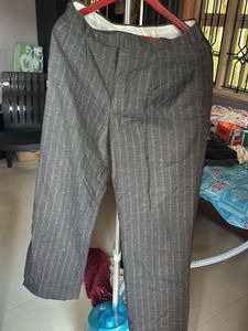Men's Striped Dress Pants office pant