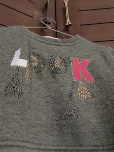 Nins Moda Girl Cute Graphic Sweatshirt