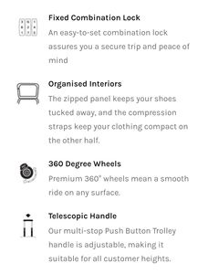 Safari Medium size Luggage