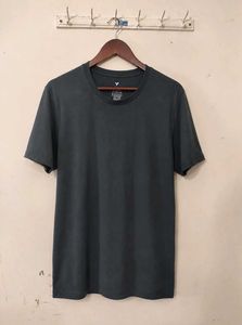 Men's Classic Fit Dark Grey T-Shirt L size