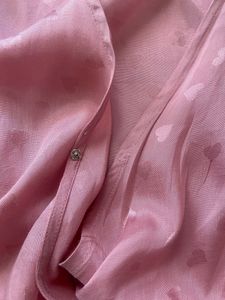 Pink Wrap around top