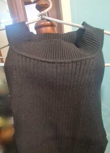 Halter style Ribbed Vest