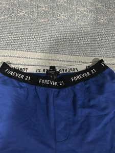 FOREVER 21 navy blue jorts