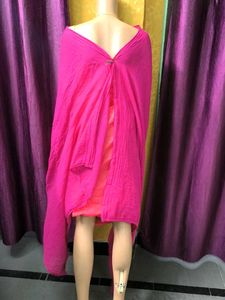 Vibrant Fuchsia Dupatta Magenta Pink pure cotton