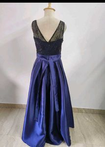 Navy Blue Formal Gown