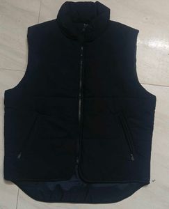Padded Navy Blue Vest